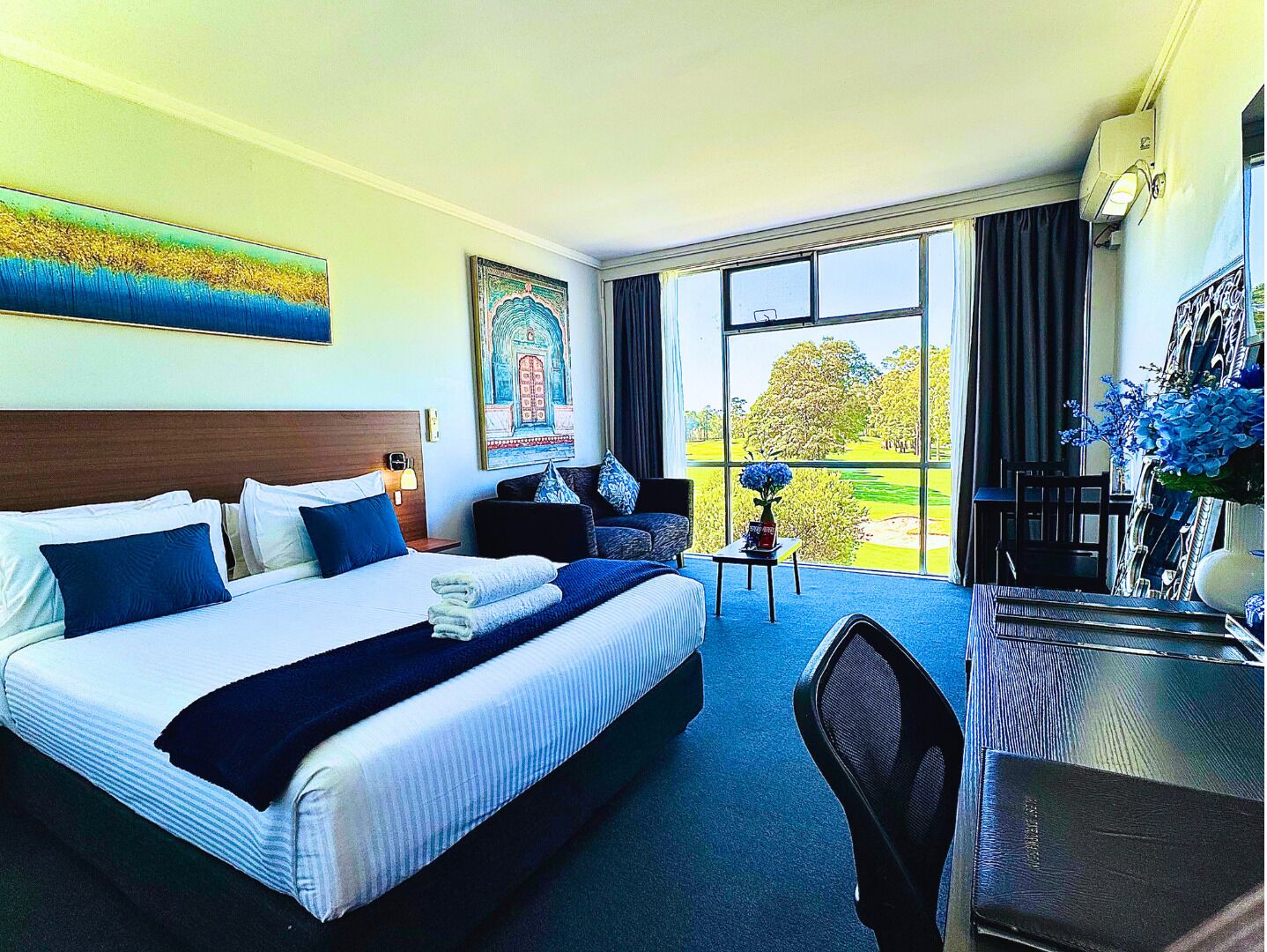 Honeymoon Double Room | Individually furnished, desk, laptop workspace, blackout drapes