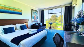 Honeymoon Double Room | Individually furnished, desk, laptop workspace, blackout drapes