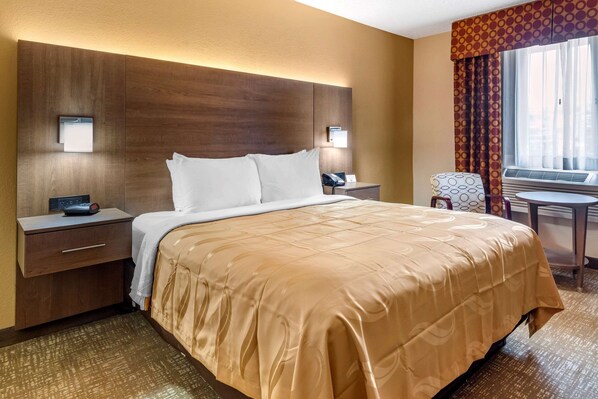 Free WiFi, bed sheets, alarm clocks