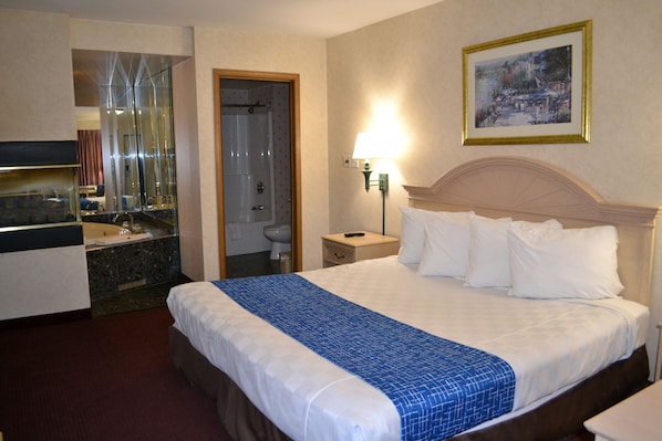 Suite, 1 cama de matrimonio grande, no fumadores | Escritorio, cortinas opacas, cunas gratuitas y wifi gratis