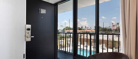 Chambre Double Deluxe, 2 lits doubles, vue piscine