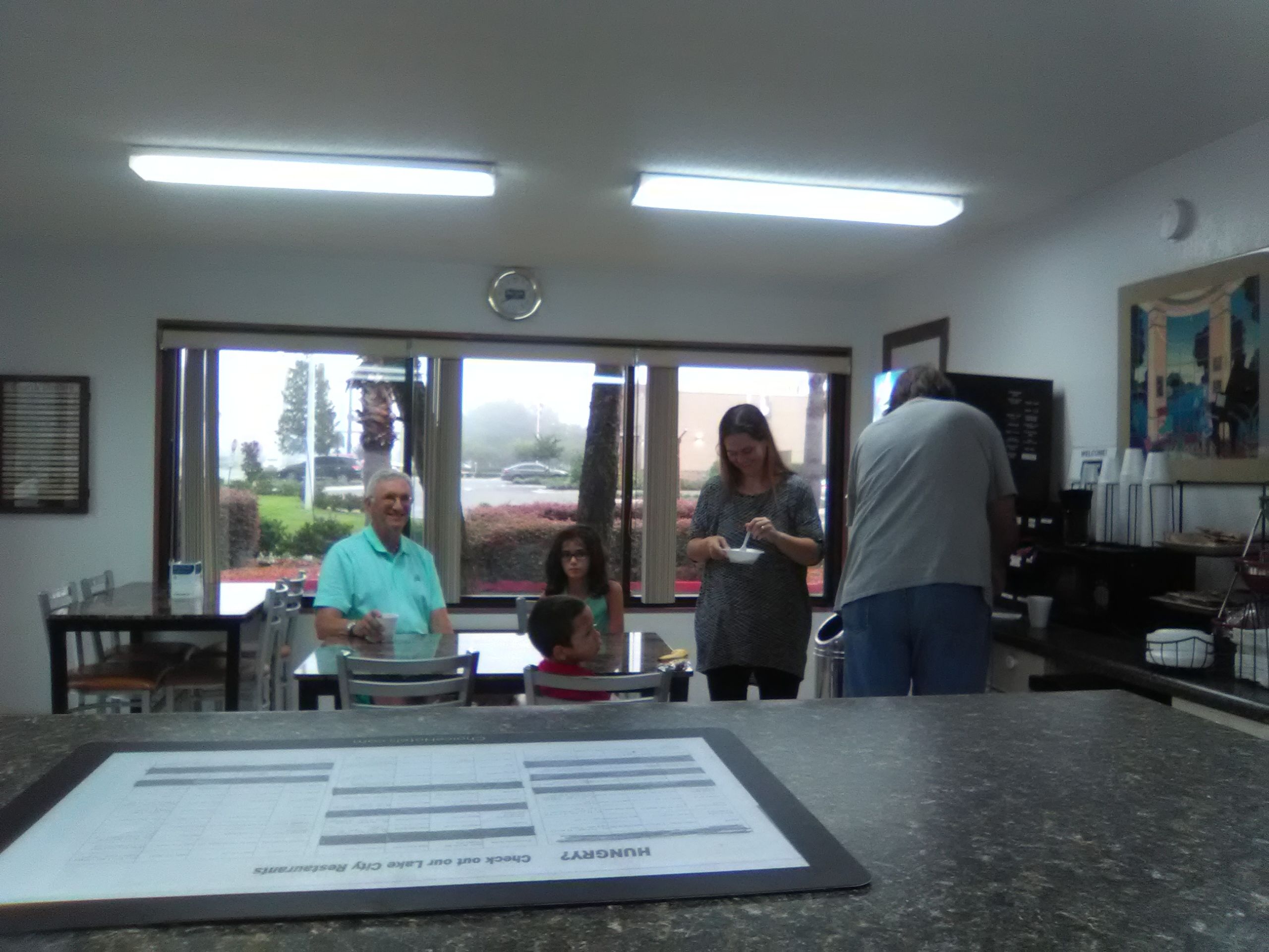 Desayuno continental incluido todos los días