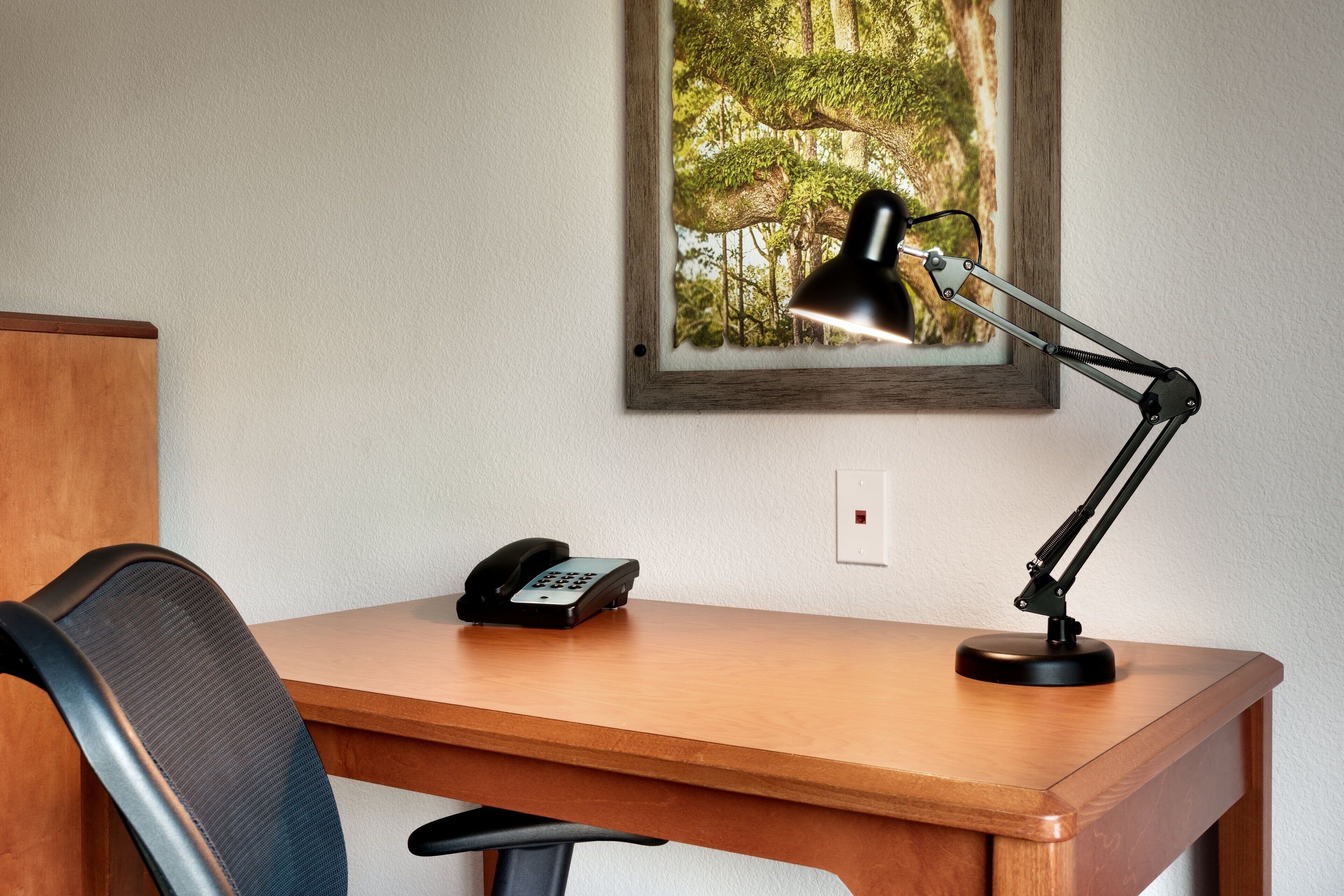 premium bedding, individually furnished, desk, laptop workspace