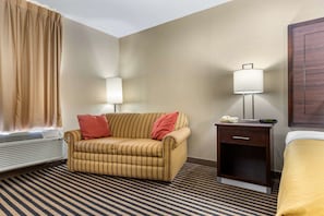 Room, 1 King Bed with Sofa bed, Accessible, Non Smoking | Iron/ironing board, rollaway beds, bed sheets