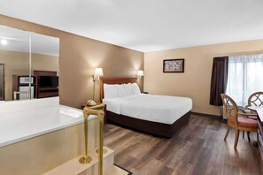 Suite, 1 très grand lit, non-fumeur | Baignoire à jets