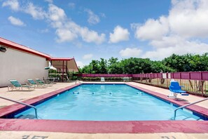 Seasonal outdoor pool