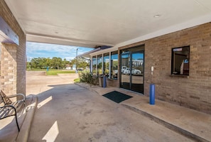 Entrée de l’hébergement
