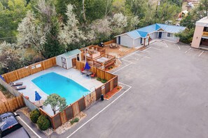 Seasonal outdoor pool