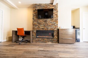 Studio Suite, 2 Queen Beds, Non Smoking | Desk, blackout drapes, free cribs/infant beds, rollaway beds