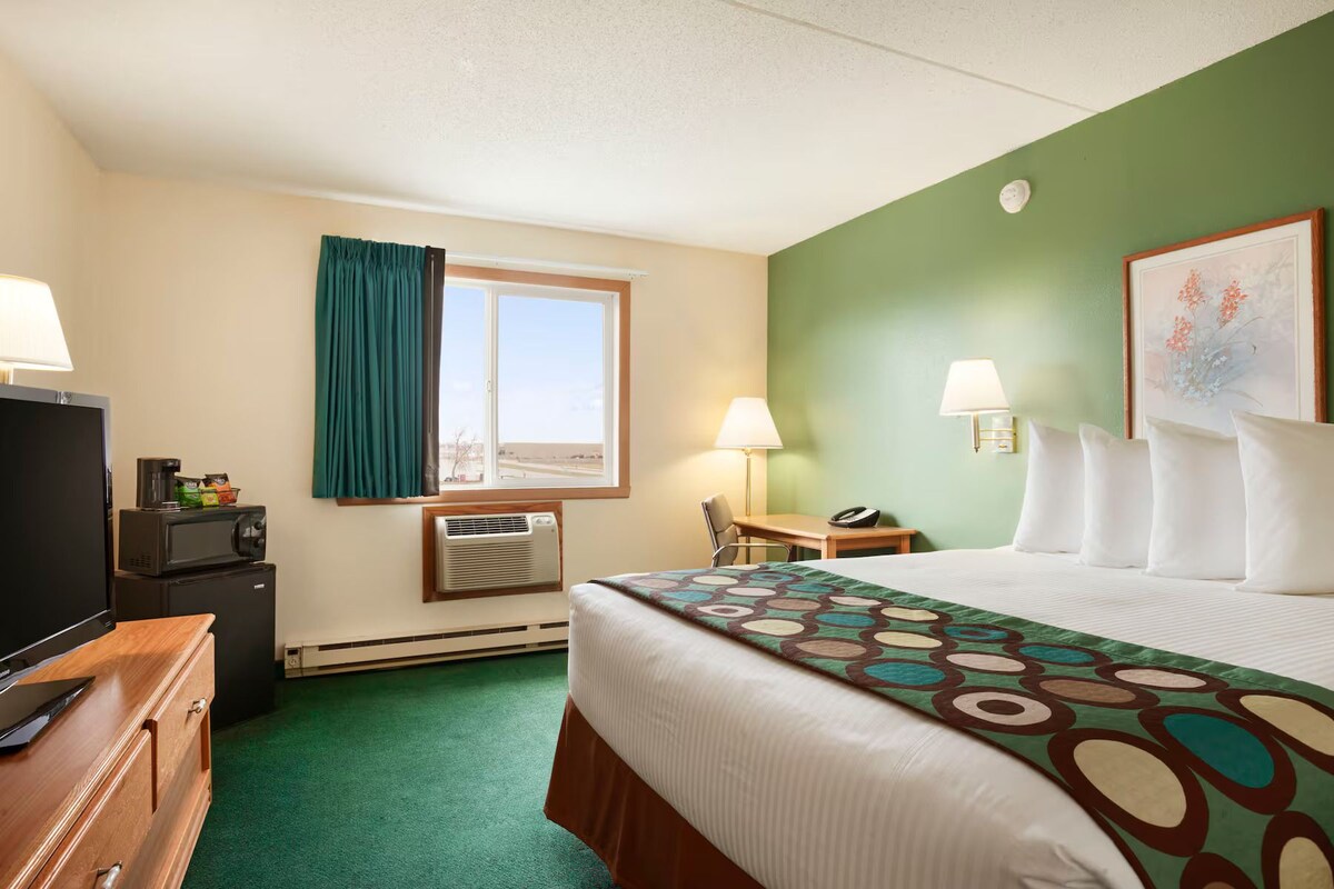 Studio Suite, 1 King Bed, Non Smoking | Desk, laptop workspace, soundproofing, iron/ironing board (on request)
