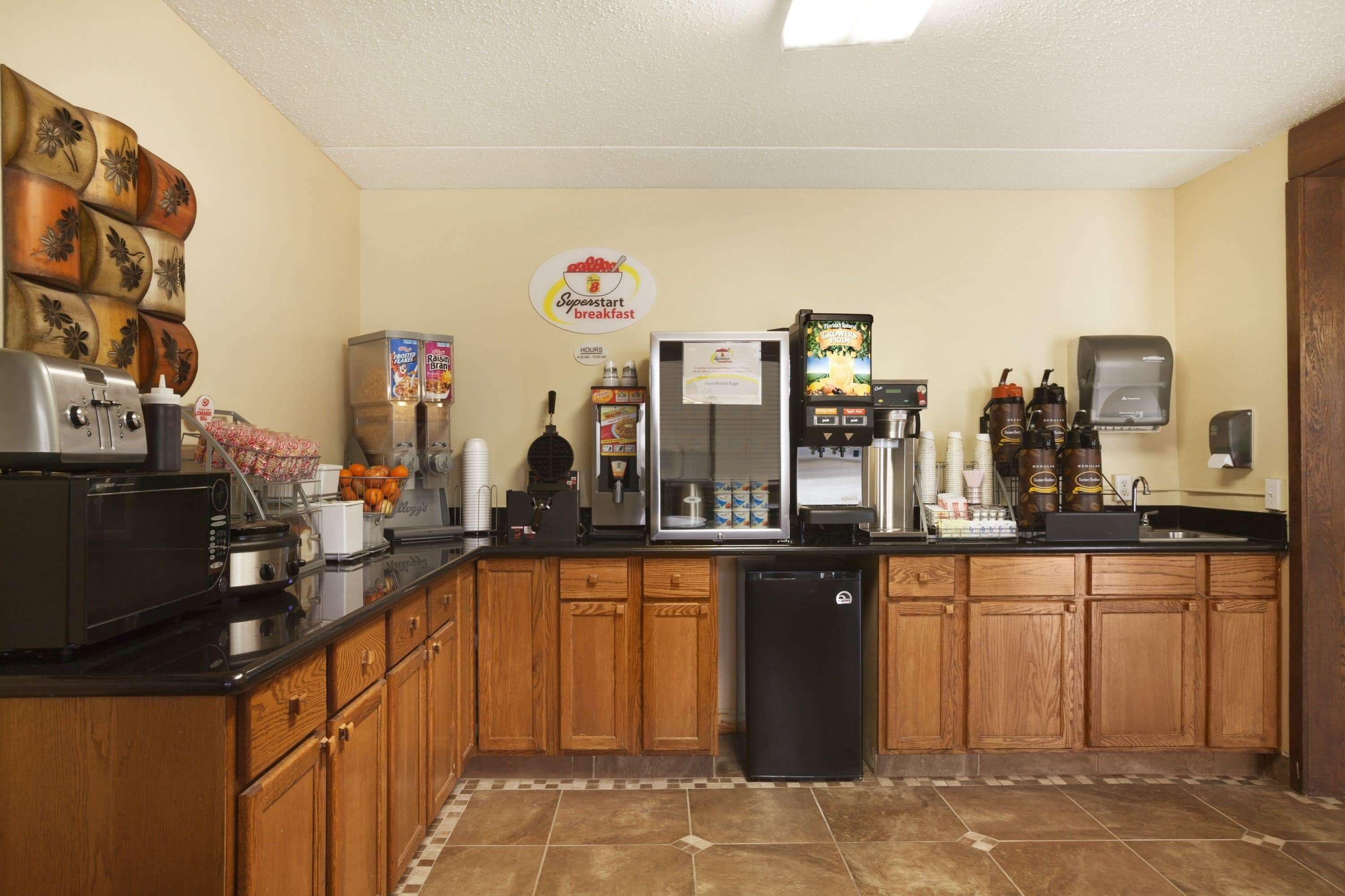 Breakfast area