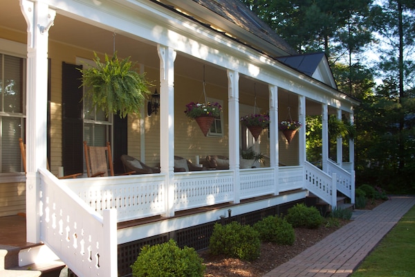 Façana frontal de l'allotjament