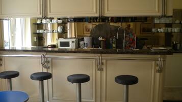 Daily buffet breakfast (EUR 12 per person)