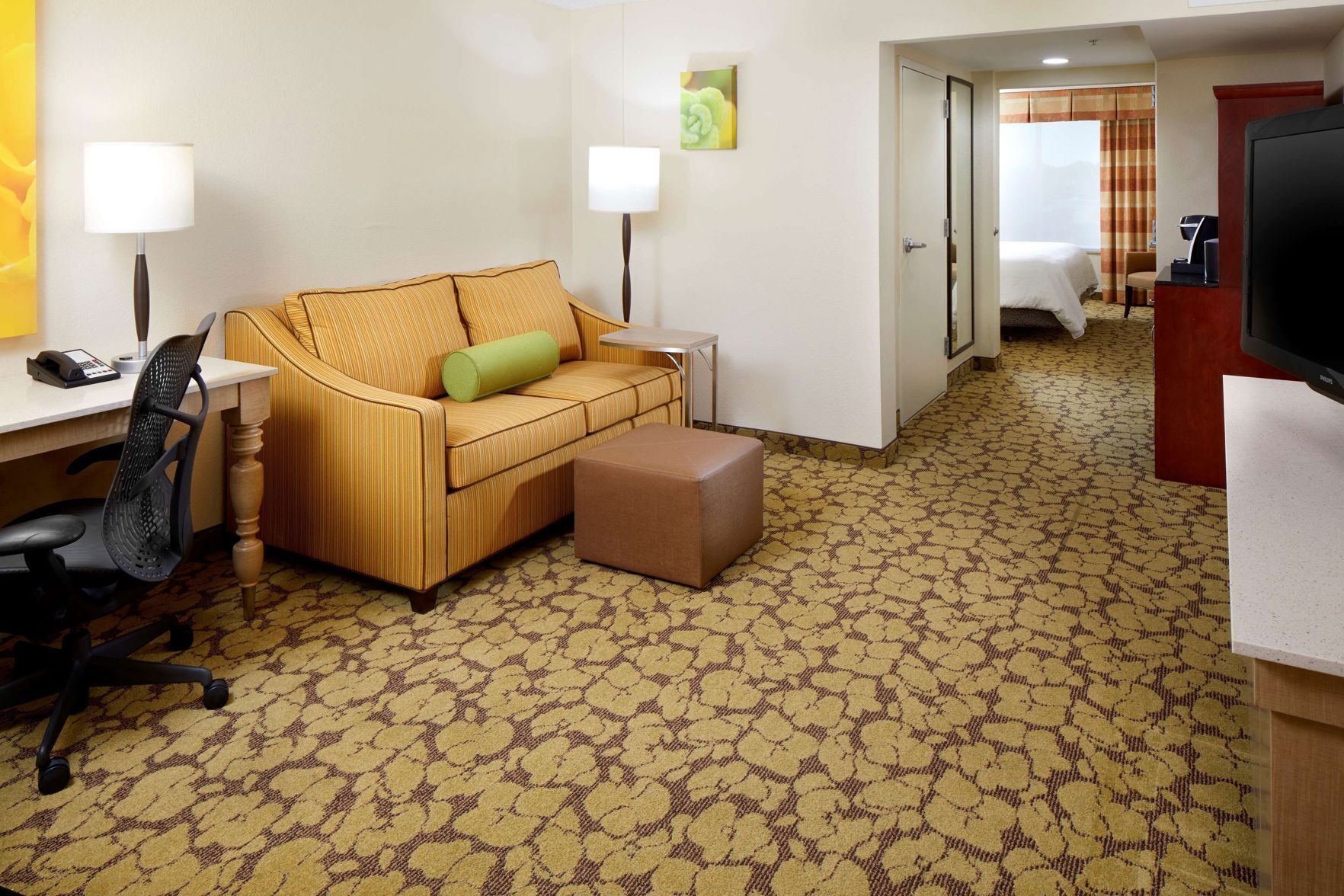 Premium bedding, in-room safe, blackout curtains, iron/ironing board