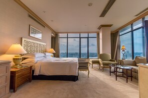 Presidential Suite, 2 Bedrooms | Hypo-allergenic bedding, minibar, in-room safe, desk