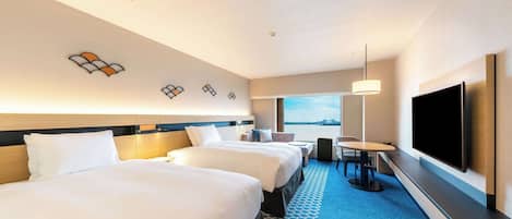 In-room safe, desk, blackout curtains, soundproofing