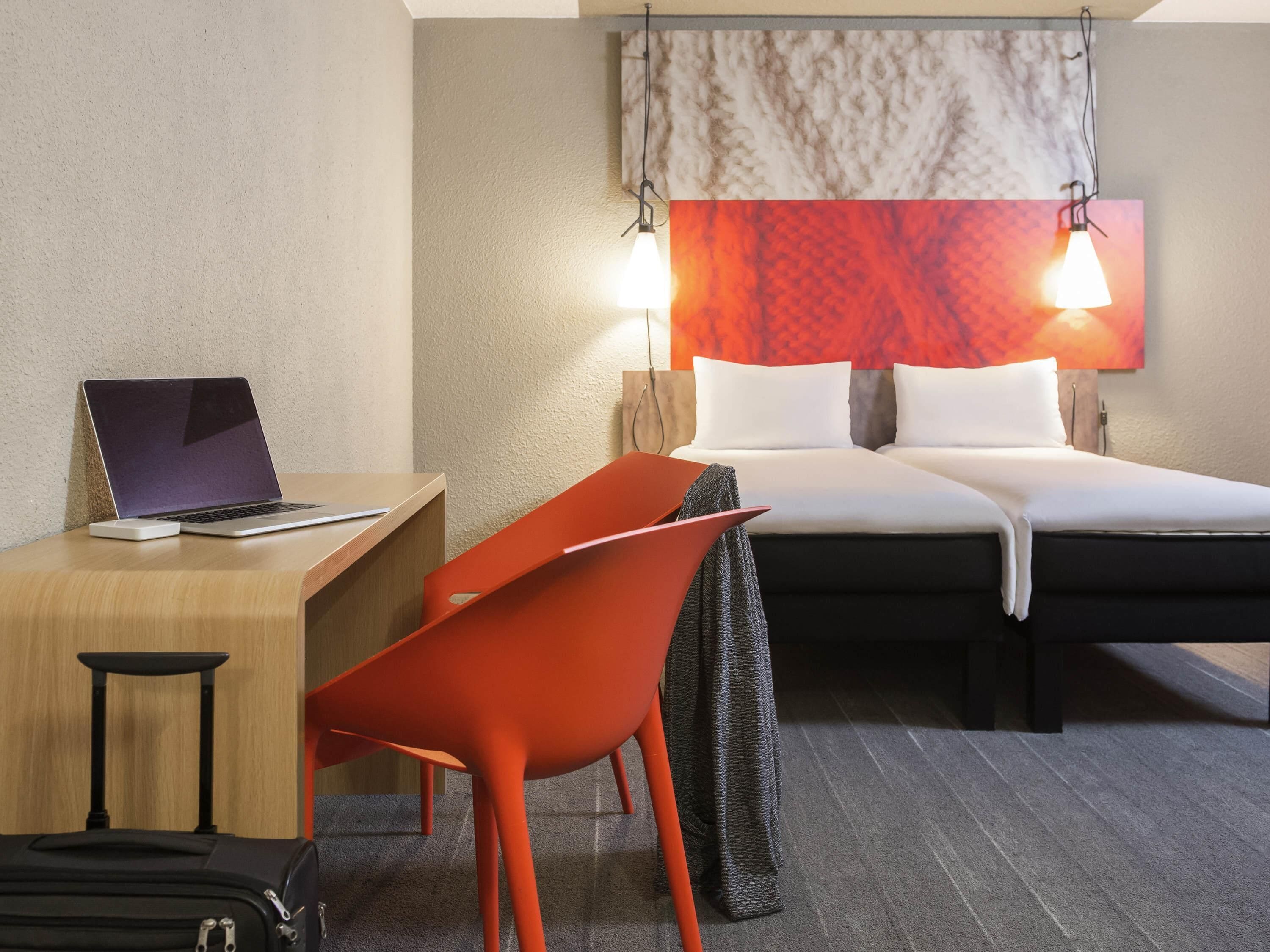 Standard Room, 2 Twin Beds | Premium bedding, desk, laptop workspace, iron/ironing board