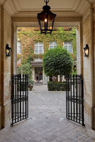 Entrada de la propiedad