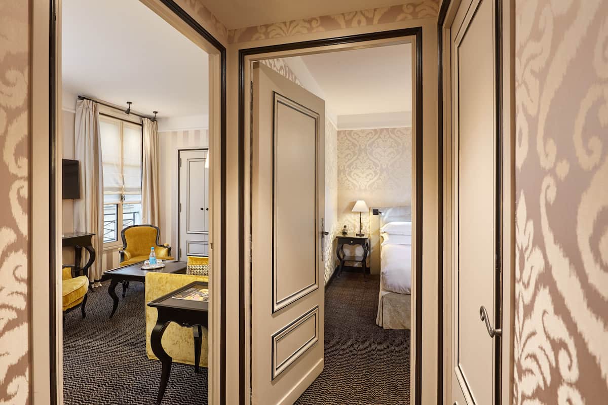 2 bedrooms, free minibar, in-room safe, individually decorated