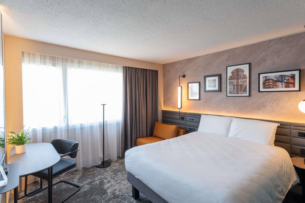 1 Schlafzimmer, hochwertige Bettwaren, Pillowtop-Betten, Minibar