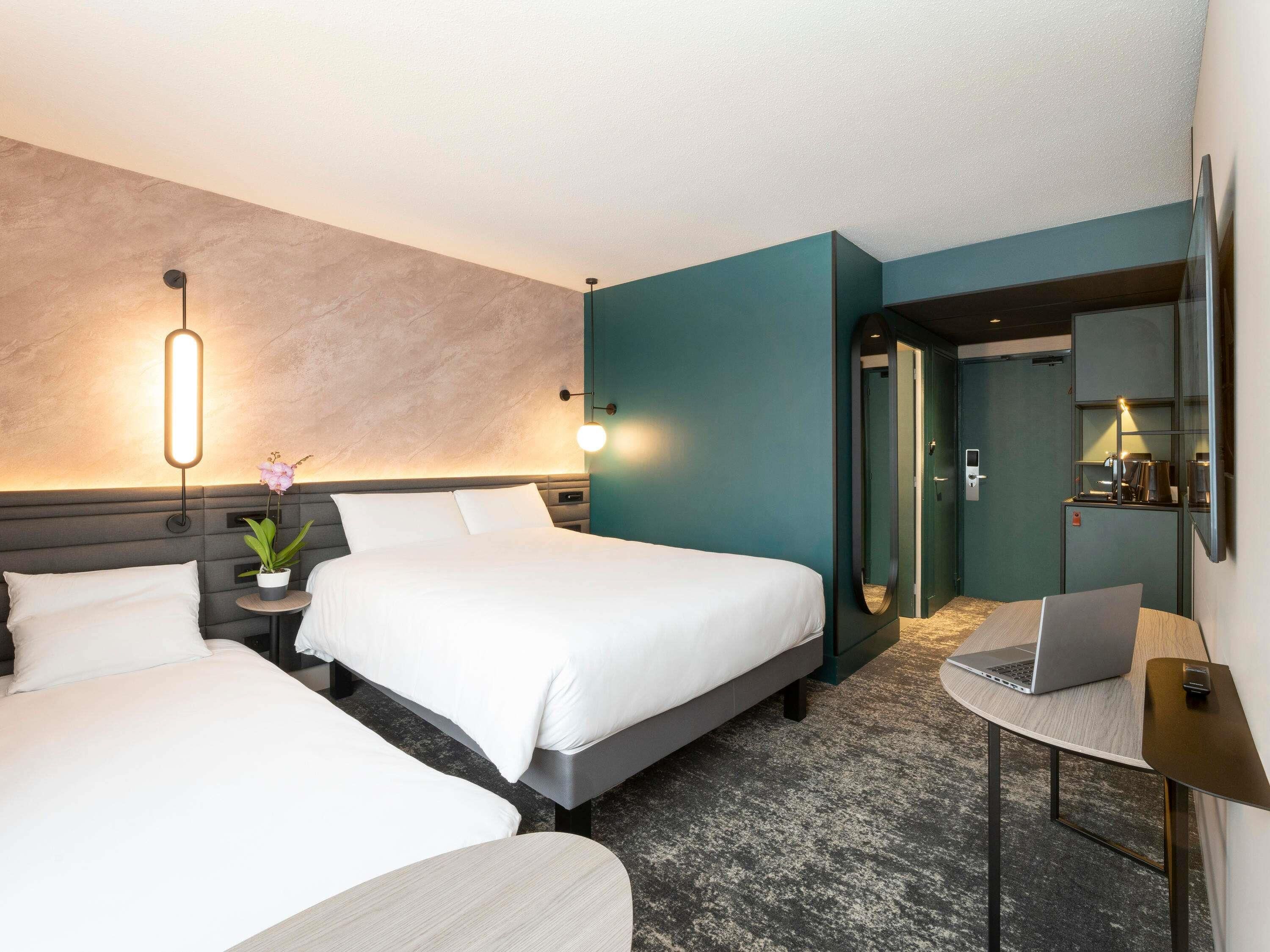 Chambre Deluxe, 1 lit double et 1 canapé-lit (Privilege) | 1 chambre, literie de qualité supérieure, surmatelas, minibar