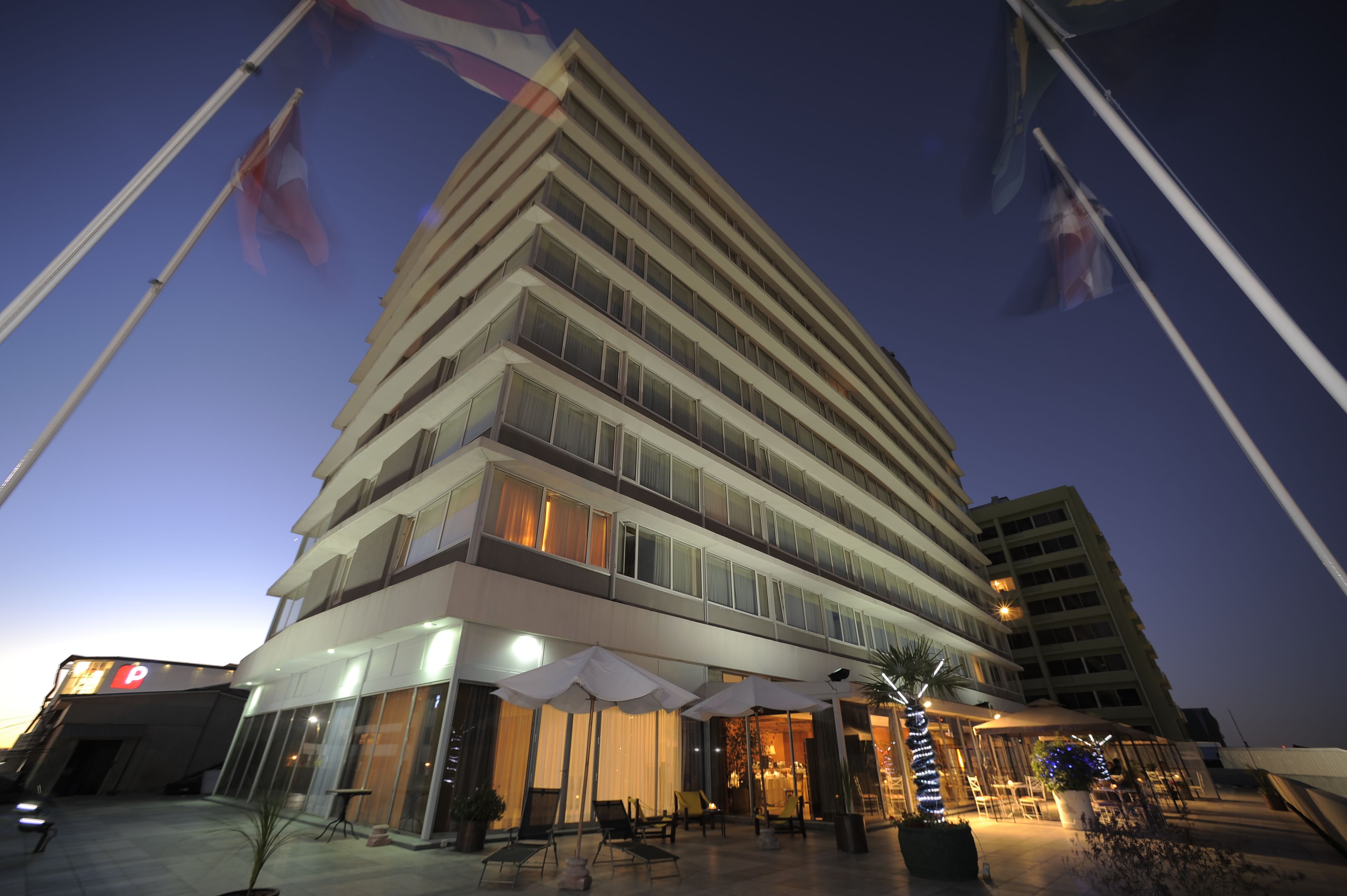 front of property – evening/night