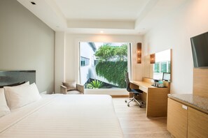 Chambre Deluxe | Vue sur la cour