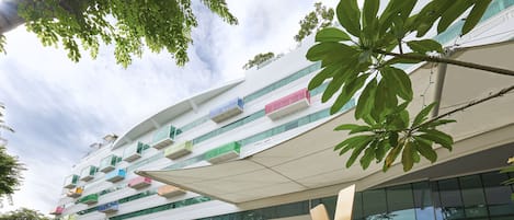 Façade de lâhĂ©bergement