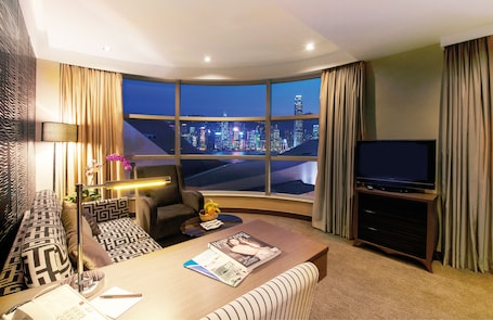 Suíte | Sala de estar. The Salisbury - YMCA of Hong Kong