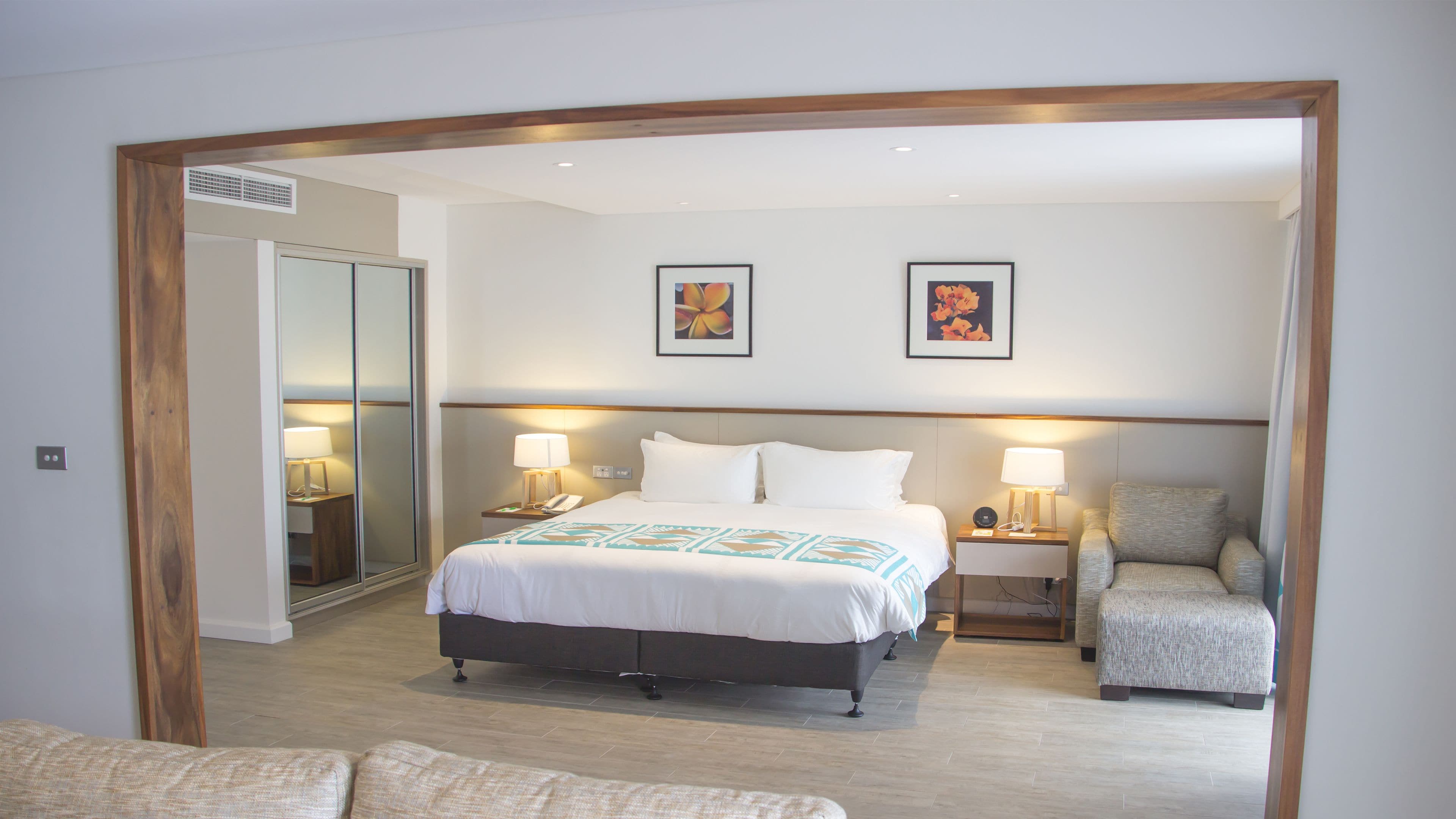 minibar, in-room safe, desk, blackout curtains