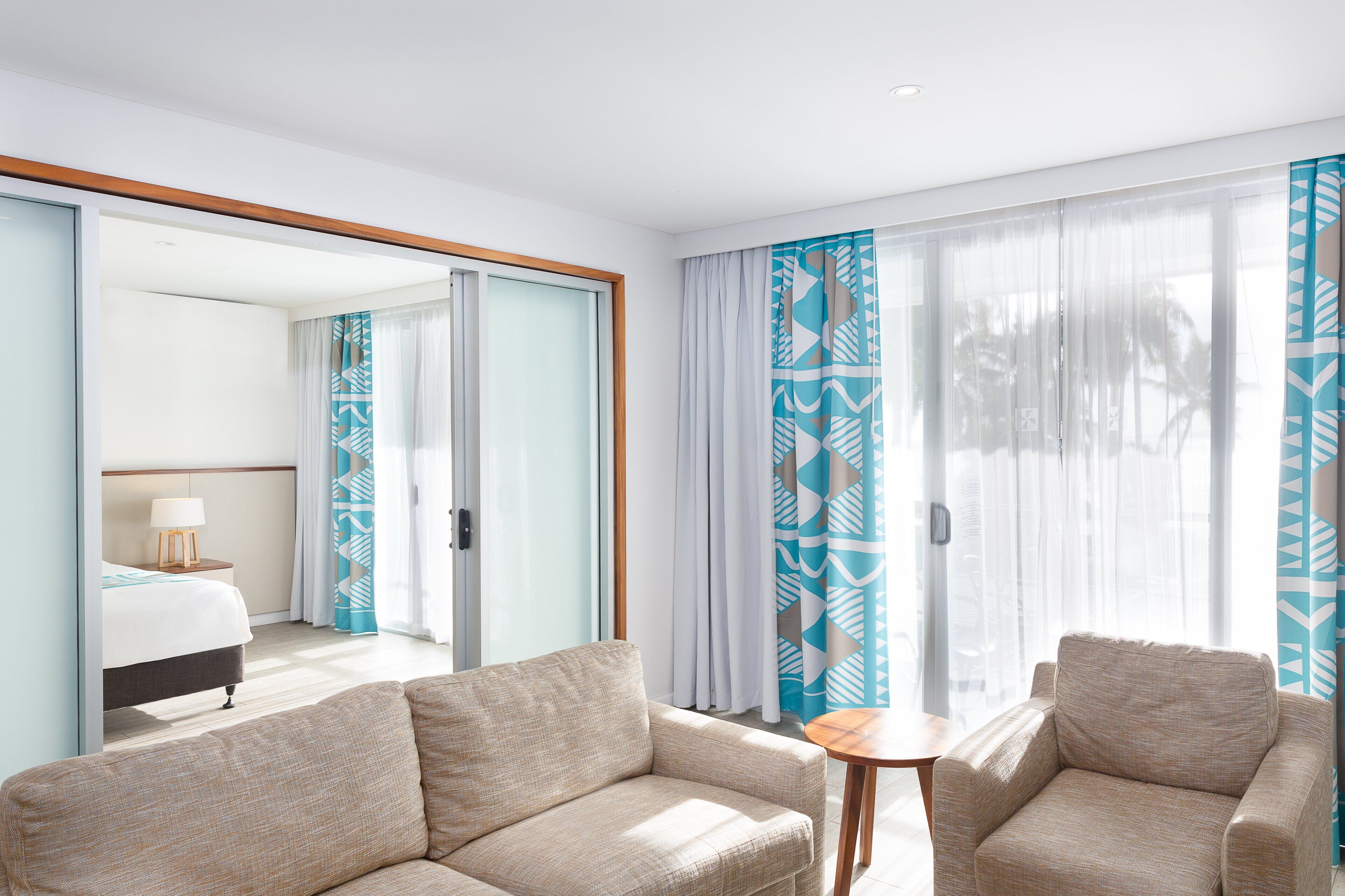 suite, 1 king bed with sofa bed, ocean view | minibar, in-room safe, desk, blackout curtains