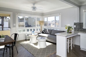 Suite, 2 chambres (Sailor) | 1 chambre, literie de qualité, fer et planche à repasser