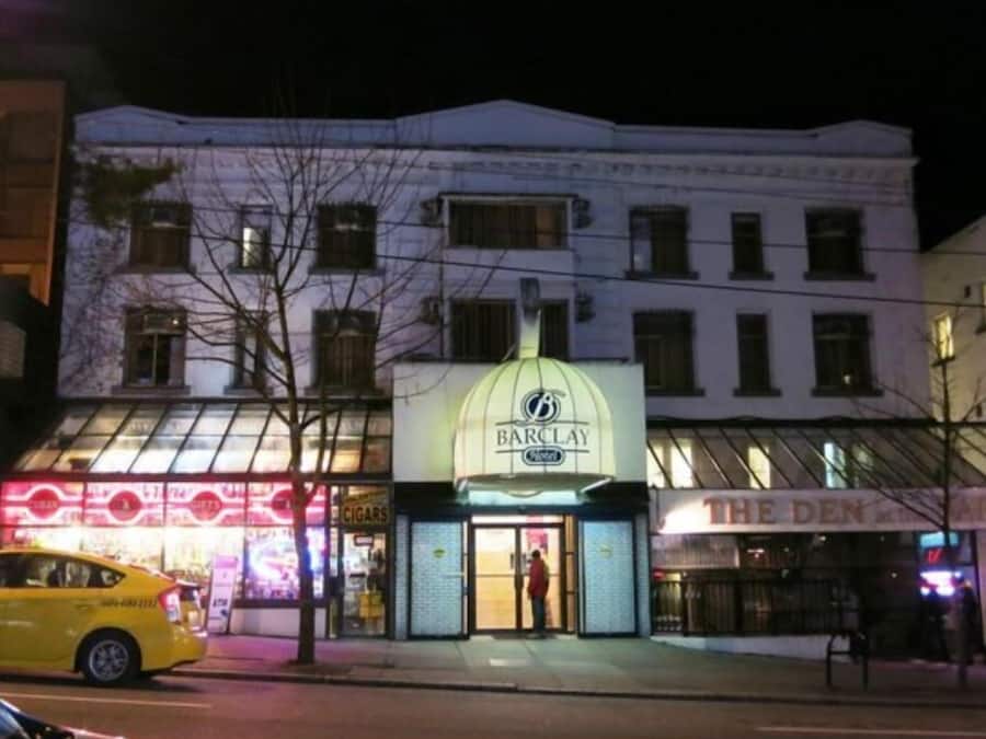 Utsikt fra overnattingsstedet