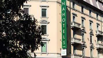 Façade de lâhĂ©bergement