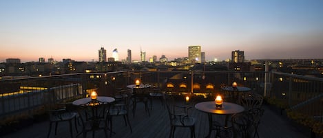 Terrasse sur le toit