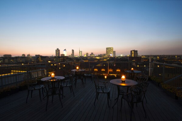 Terraza en la azotea