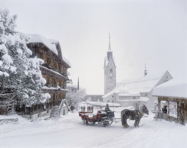 Snowshoeing