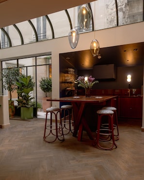 Daily buffet breakfast (EUR 25 per person)