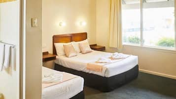 Soundproofing, iron/ironing board, free WiFi, bed sheets