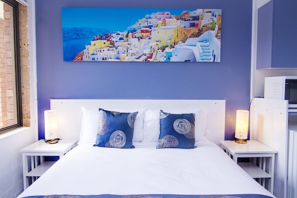 Family Room | Peralatan tempat tidur premium, kalis bunyi, seterika/papan seterika