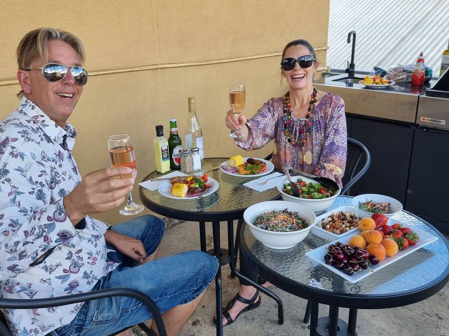 Aire de pique-nique/barbecue