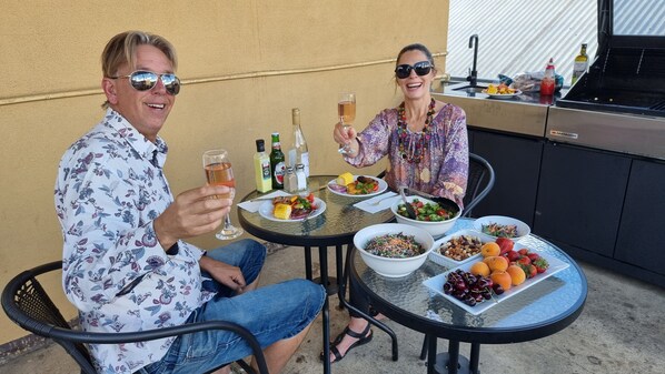 Aire de pique-nique/barbecue