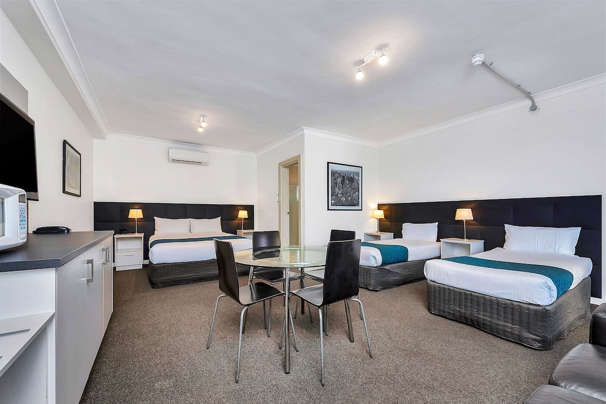 Family Room | 2 bedrooms, premium bedding, iron/ironing board, free WiFi