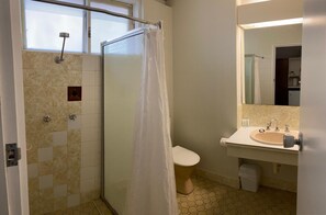 Shower, free toiletries, hair dryer, towels - Kingston Lobster Motel (Rosetown)