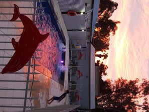 Seasonal outdoor pool