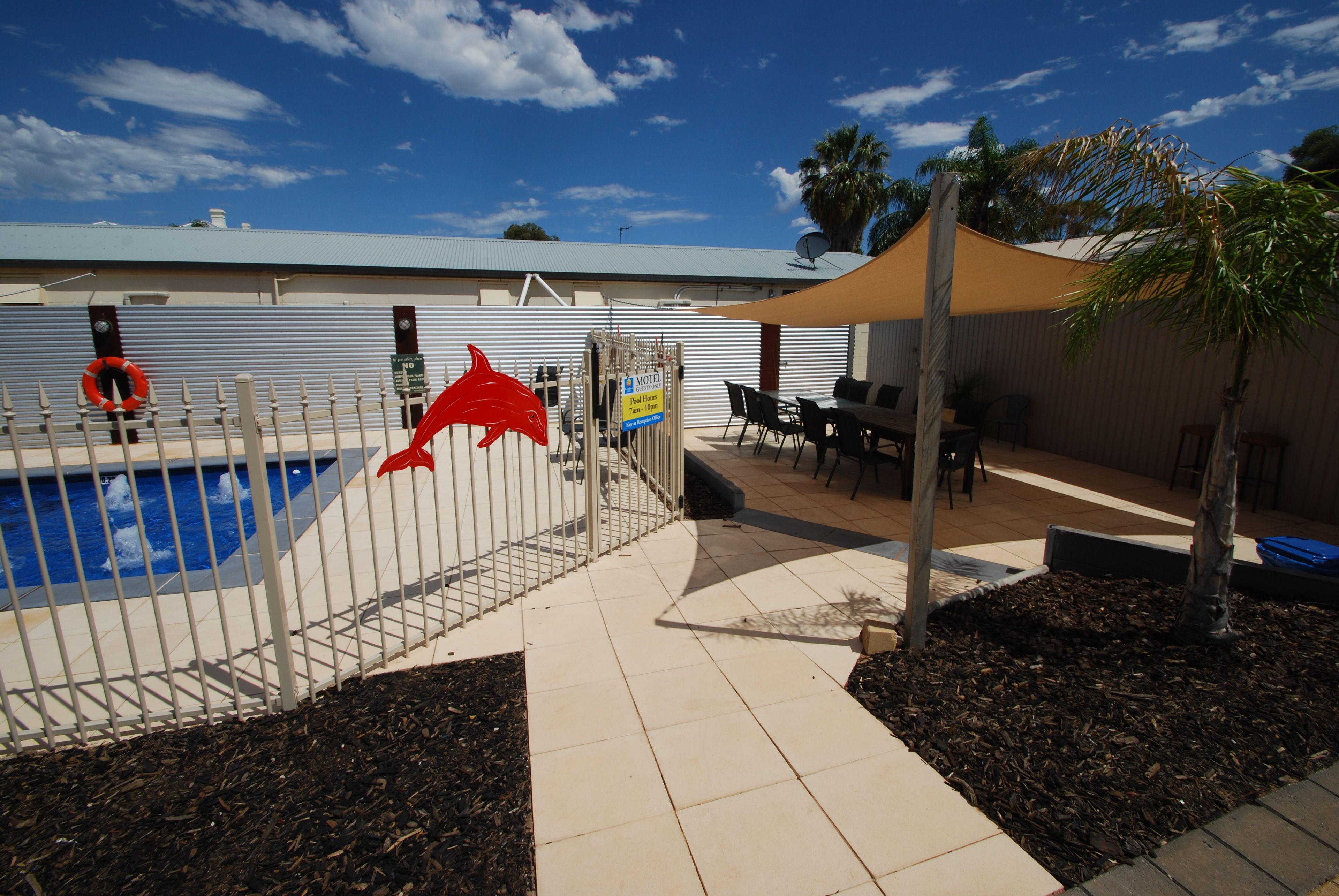 Seasonal outdoor pool