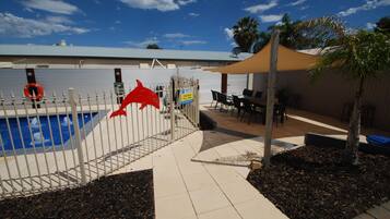 Seasonal outdoor pool