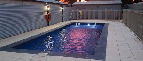 Seasonal outdoor pool