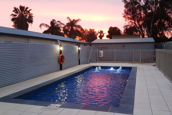 Seasonal outdoor pool