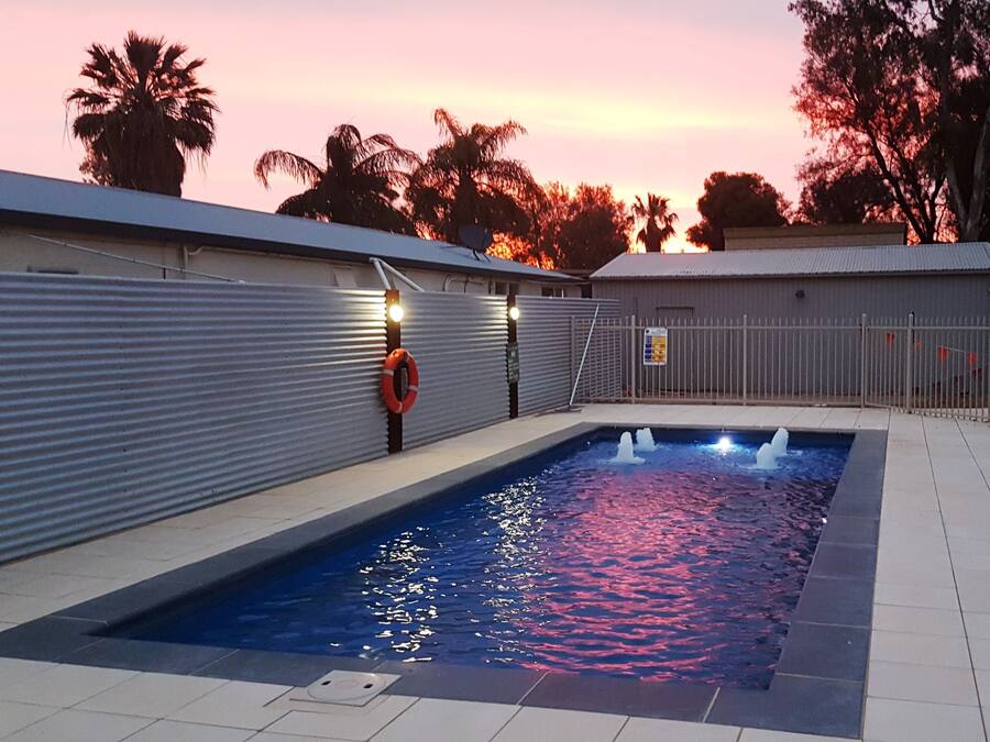 Seasonal outdoor pool